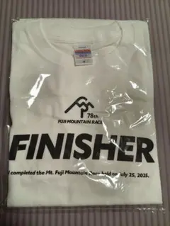 Mサイズ　富士登山競走完走記念Tシャツ