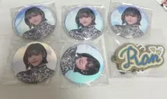 石井蘭 缶バッジ ミーアイ ME:I キーホルダー