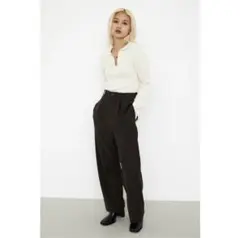 LAGUA GEM POLO NECK HG KNITーA