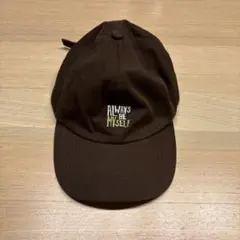 GU ブラウンキャップ ALWAYS BE MYSELF