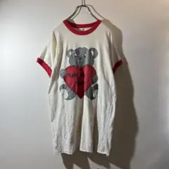 P-126 90s Wendy Wilson ヴィンテージリンガーTシャツ　XL