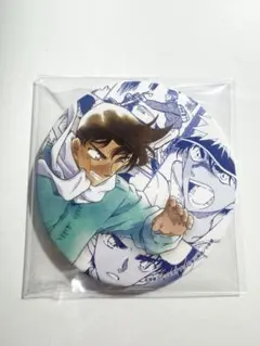 名探偵コナン 青山剛昌先生原画 公式アプリ 缶バッジ 服部平次のサムネイル
