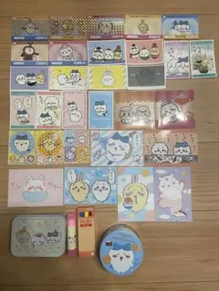 ちいかわ ハチワレ うさぎ モモンガ ステッカー クリアファイル