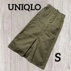 GU【未使用品】ロングスカート　スリットタイトスカート　カーキ