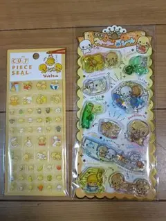 【正規品】なっとうちゃん　ウォーターinシール　カットピースシール