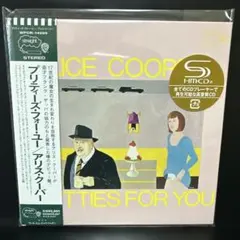 KP163 アリス・クーパー プリティーズ・フォー・ユー SHM-CD 紙ジャケ