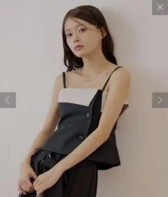 【Chico】シャツドッキングスーツベアトップのサムネイル
