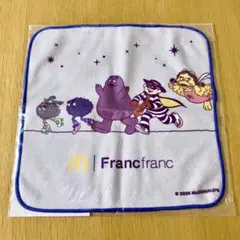 【新品未使用】 マクドナルド 2026 福袋 キャラクター ハンドタオル 紫