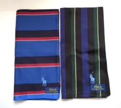 【未使用】POLO RalphLAUREN＊ハンカチ2枚セット