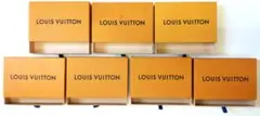 ルイヴィトン 空箱 ボックス 約13x20㎝ 7個セット 中古品 (98036)