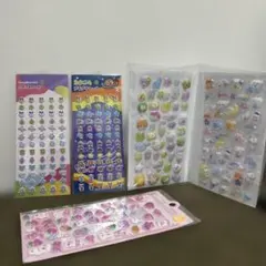 たまごっちシールと　ぷっくりシール3種