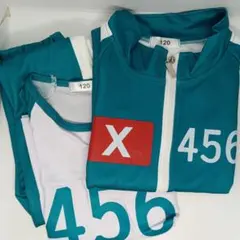 ソン·ギフン イカゲームジャージ上下セット サイズ120