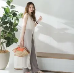 VICKY ３ｗａｙメッシュプルオーバー　オフホワイトのサムネイル