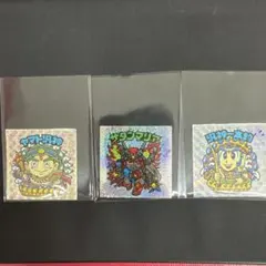 元祖　ビックリマンシール 3枚セット　サタンマリア　ヤマト　一本釣