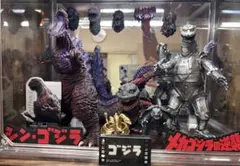 一番くじ　ゴジラ　怪獣乱舞　B賞 ゴジラ　D賞 メカゴジラ　シンゴジラ