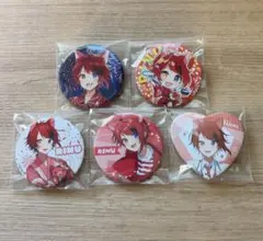 すとぷり 莉犬くん 缶バッジ 5点セット
