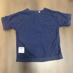 KICCOLY 半袖Tシャツ ネイビー バックロゴのサムネイル