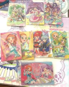 アイカツプリパラウエハース カード8枚 sp入り
