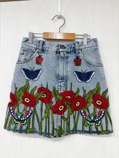 美品✨ GUCCI グッチ キッズ スカートGGモノグラム ビー 蜂 サイズ12