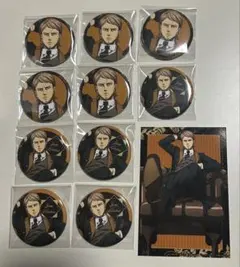 進撃の巨人 ジャン Dignified 缶バッジ10個セット ブロマイド
