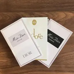 Dior 香水サンプル 1ml×3点（3種の香り）未使用