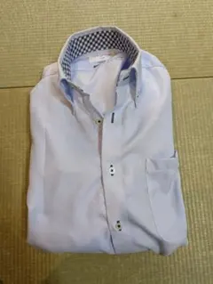 ORIHICA スーパーノンアイロン ワイシャツ 薄い青