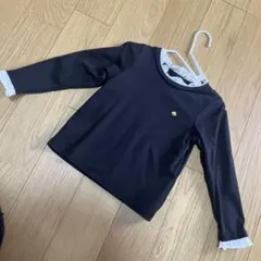 ケイトスペード　フリル襟　100cm 黒　カットソー