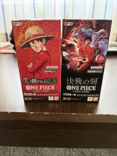 ONE PIECEカードゲーム OP-13 OP-16 BOXテープカット - メルカリ