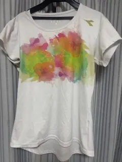 diadora テニス Tシャツ レディース L