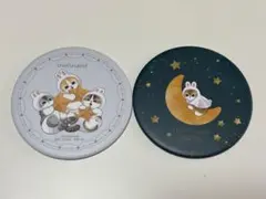 一番くじ mofusand 　月のうさにゃんのほしあつめ　モフサンド缶ミラー2個