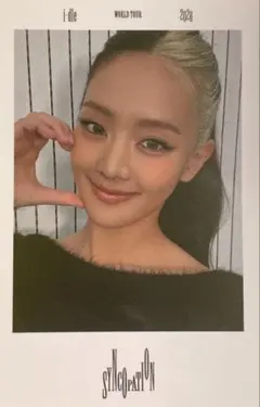 i-DLE IDLE 트레카 왈츠 FC 회원 혜택 체키스타일 카드 미니 1