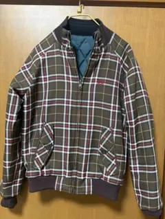 フレッドペリー　FRED PERRY　 リバーシブル ブルゾン　 チェック柄　s