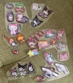 サンリオ ボンボンドロップシール 立体シール おすそ分け