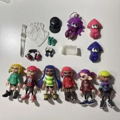 スプラトゥーン 着せ替え ギア コレクション フィギュア セット