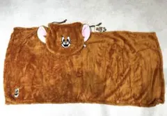 新品 トムとジェリー ジェリー クッション ブランケット 巾着付き 膝掛け