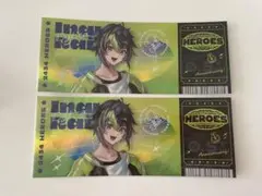HEROES Half Anniversary ホロチケ風カード　伊波ライ