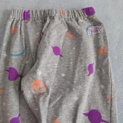 宇宙柄キッズスウェットパンツ