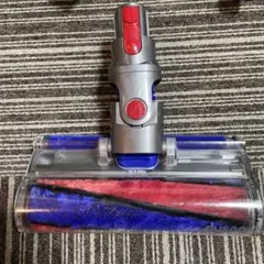 ダイソン純正ソフトローラーヘッド112232-12 30w パープルモヘア交換済