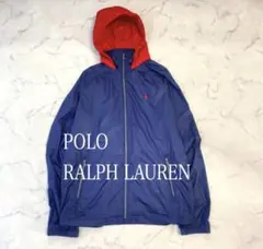 POLORALPHLAURENポロラルフローレン　ナイロンパーカー　XL ロゴ