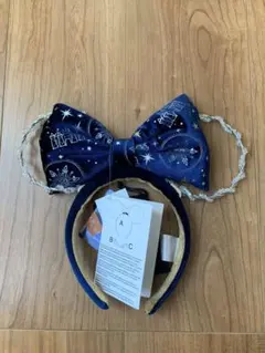 香港ディズニーランド　ミッキー　ファンタジア　カチューシャ　光る