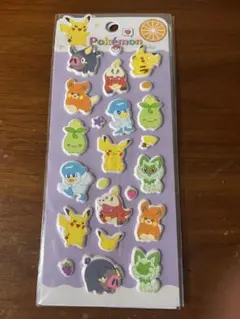 ポケモンぷっくりシール
