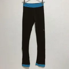 レギンス 160 S 黒 青 ジュニア レディース ヨガ スポーツ