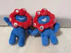 ミャクミャク 手つなぎ ペアマグネットキーホルダー