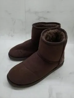 Harris Tweed ムートンブーツ ブラウン LLのサムネイル