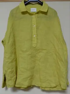 訳あり UNITED ARROWS イエロー 長袖シャツ