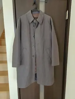 PaulSmith London グレー ステンカラーコート キルティングのサムネイル