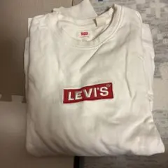 Levi's リーバイス スウェット ホワイト Lのサムネイル