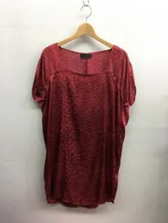 DIESEL BLACK GOLD ニットプリント シルクワンピース