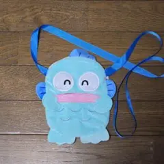 サンリオ　はぴだんぶい　ハンギョドン ぬいぐるみポシェット