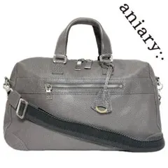 aniary 2WAY Grind Leather Boston Bagのサムネイル